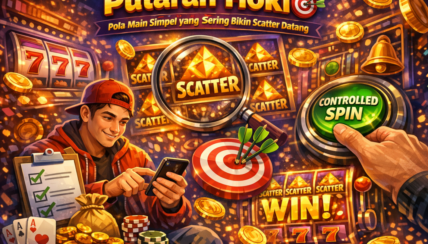 Putaran Hoki 🎯 Pola Main Simpel yang Sering Bikin Scatter Datang